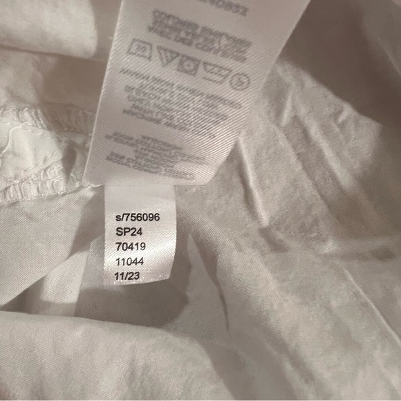 LOFT White Long Sleeve Blouse XS - Picture 5 of 7